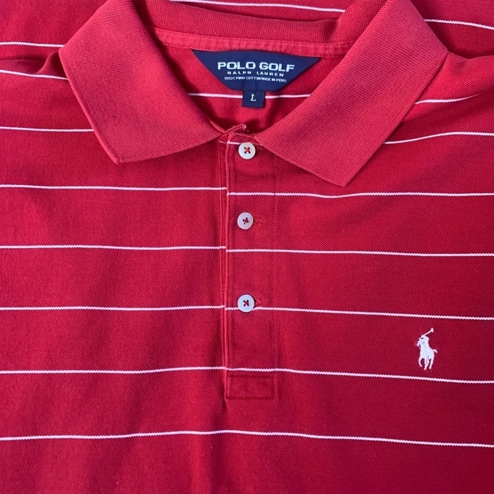 Ralph Lauren Polo Golf Large Preppy Tiny Flaw